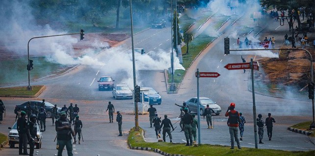 Abuja Teargas