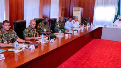 Buhari Governors Security Chiefs
