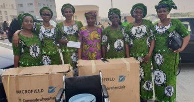Ladies of the Order of Knights of St. Mulumba reaches out with medical equipment Ladies of the Order of Knights of St. Mulumba reaches out with medical equipment