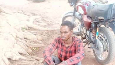Kehinde John Moses Arrested With Fresh Human Head Hands