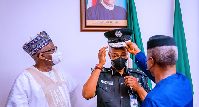 Osinbajo Decorates New Igp 1