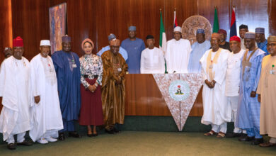 President Buhari Meets Apc Lawmakers
