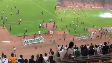 Super Eagles Fans Invade Stadium 768x447