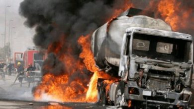 Trailer Driver Conductor Burnt To Death Along East West Road In Delta