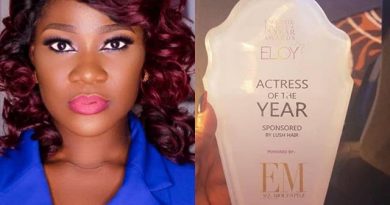 Mercy Johnson Wins Best Actress Of Year, Releases Stunning Photos To Celebrate Her Victor Mercy Johnson Wins Best Actress Of Year, Releases Stunning Photos To Celebrate Her Victor