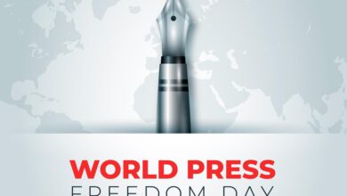 Realistic World Press Freedom Day Illustration 23 2148902787
