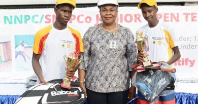 Champions emerge in NNPC/SNEPCo Junior Tennis Tournament Champions emerge in NNPC/SNEPCo Junior Tennis Tournament